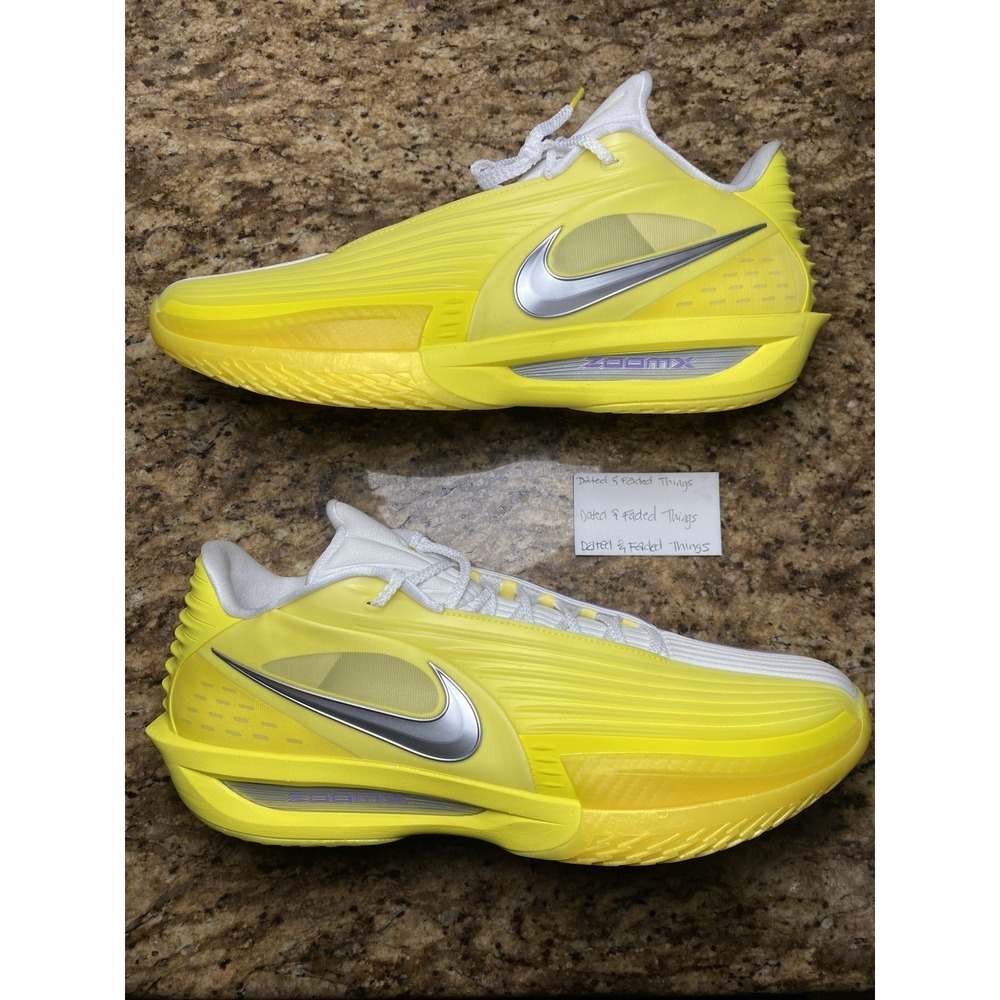 Men Size 17 Nike Air Zoom G.T. Cut 3 Turbo NBA "Los Angeles Lakers" HV9918-500